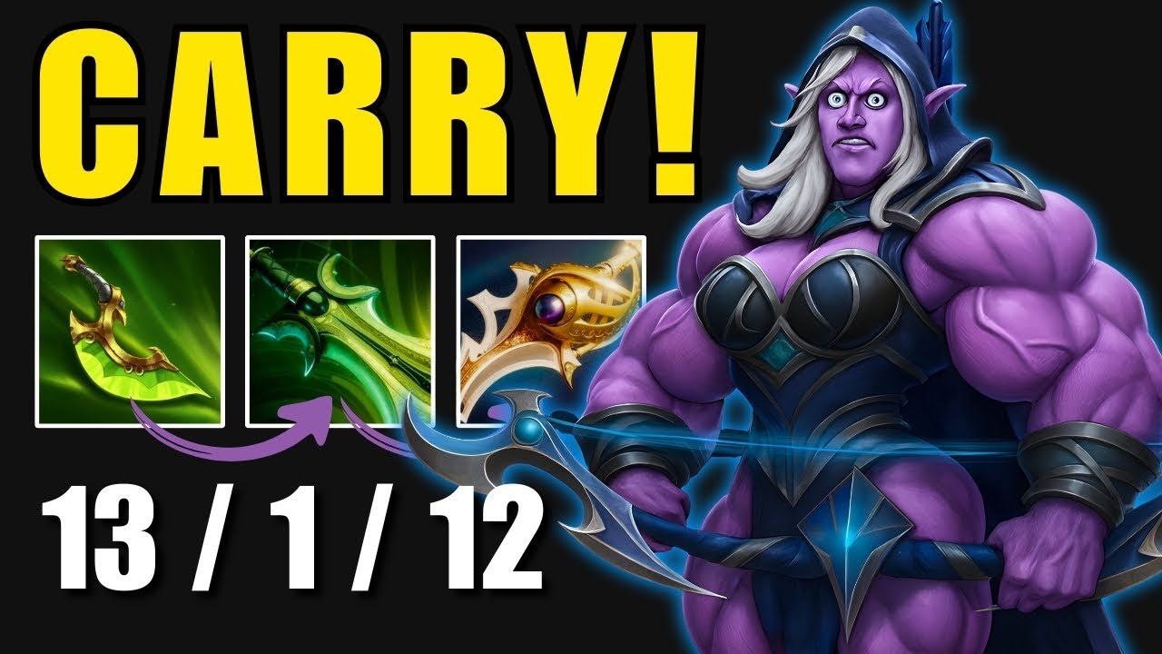 Дроу Рейнджер &mdash; лучший керри в игре? | Полный геймплей Dota 2 Turbo