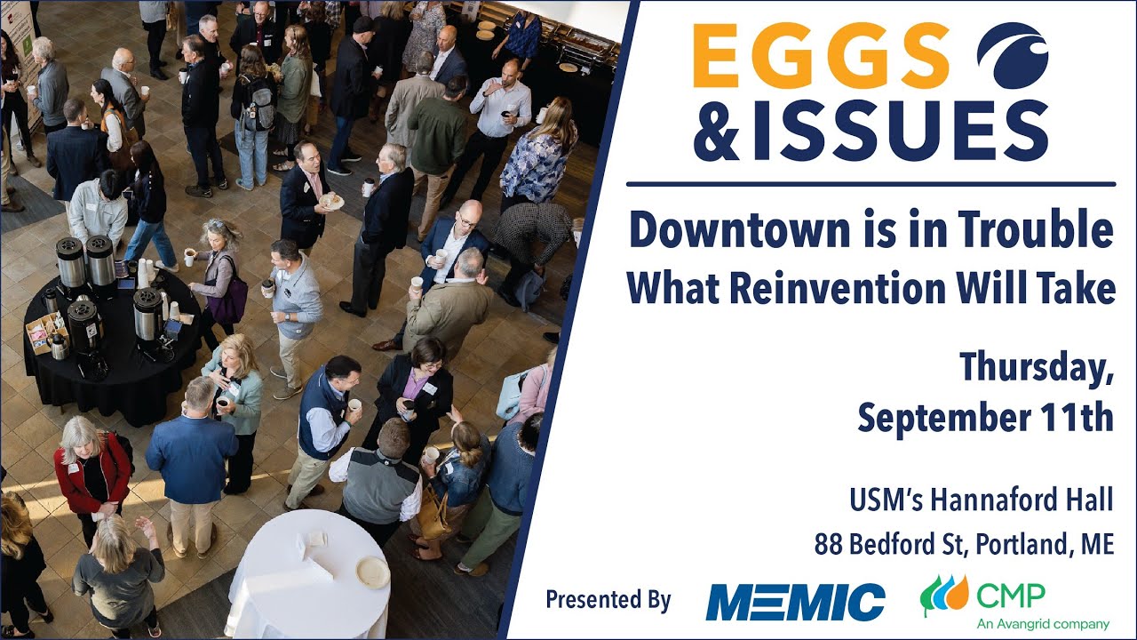 Eggs & Issues – Downtown is in Trouble: What Reinvention will Take