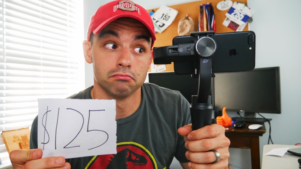 Is the Cheapest Cellphone Gimbal YOU can get worth it? Zhiyun Smooth Q Stabilizer!