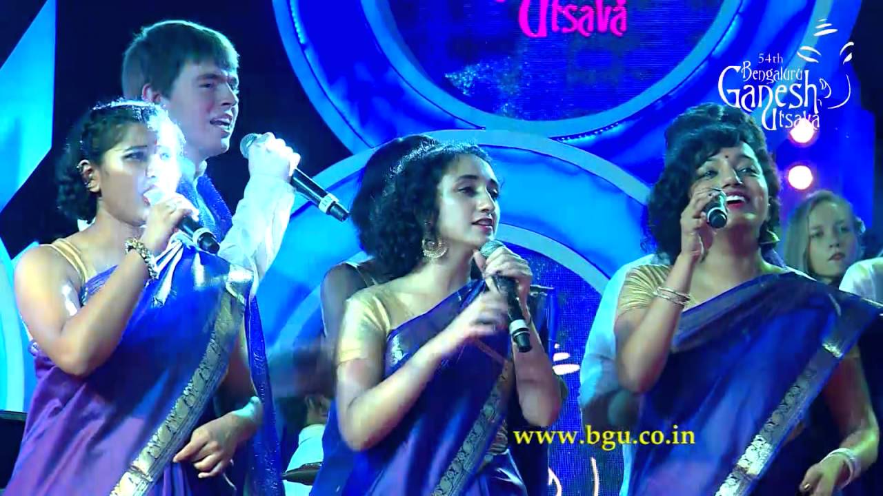 'KODAGANA KOLI |Raghu Dixit Project | Barklee Indian Ensemble USA |54th Bengaluru Ganesh Utsava 2016