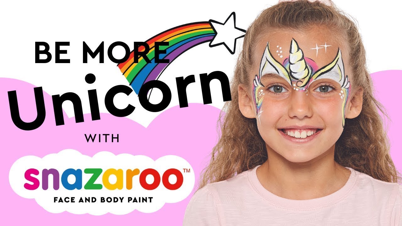 Snazaroo Face Paint Unicorn Tutorial | Michaels