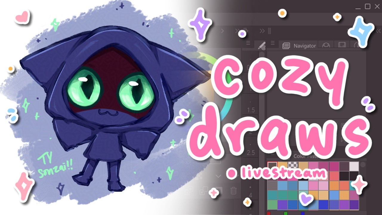 【 ART STREAM 】updating !plus infographic, chibi for sonzai 💙