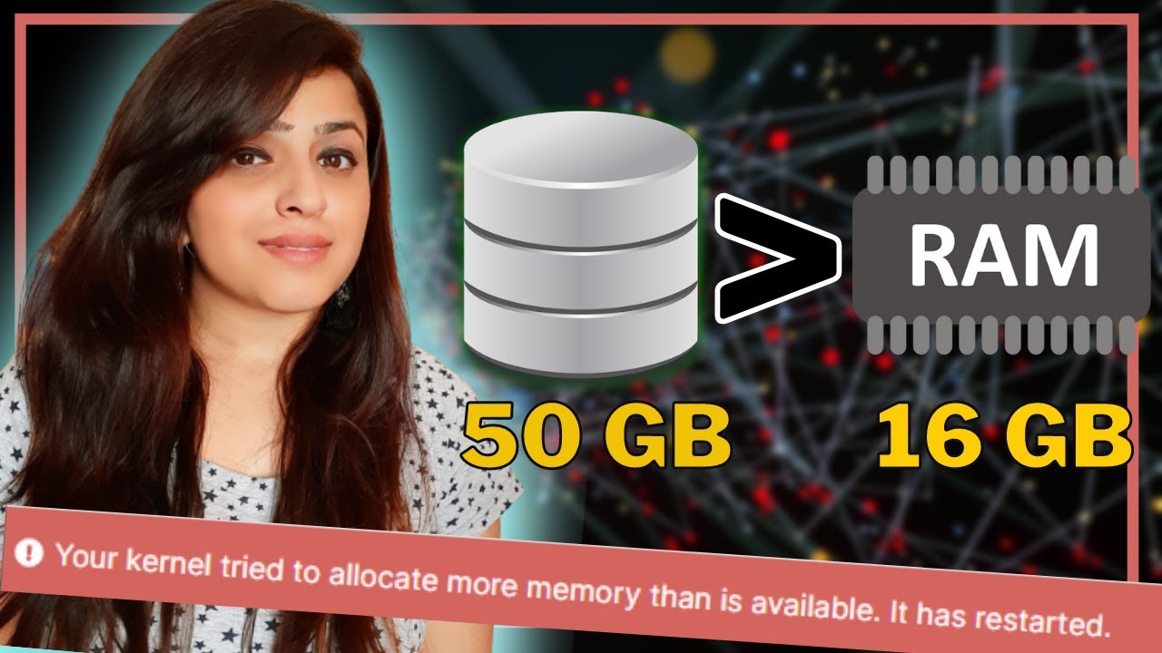 Handling kaggle large datasets on 16Gb RAM  | CSV | Yashvi Patel