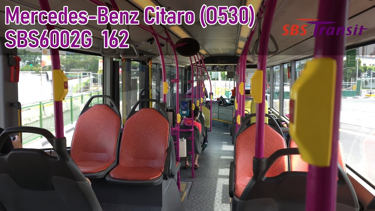 SBS Transit Mercedes-Benz Citaro (O530 C1F) [Batch 1] - SBS6002G on 162