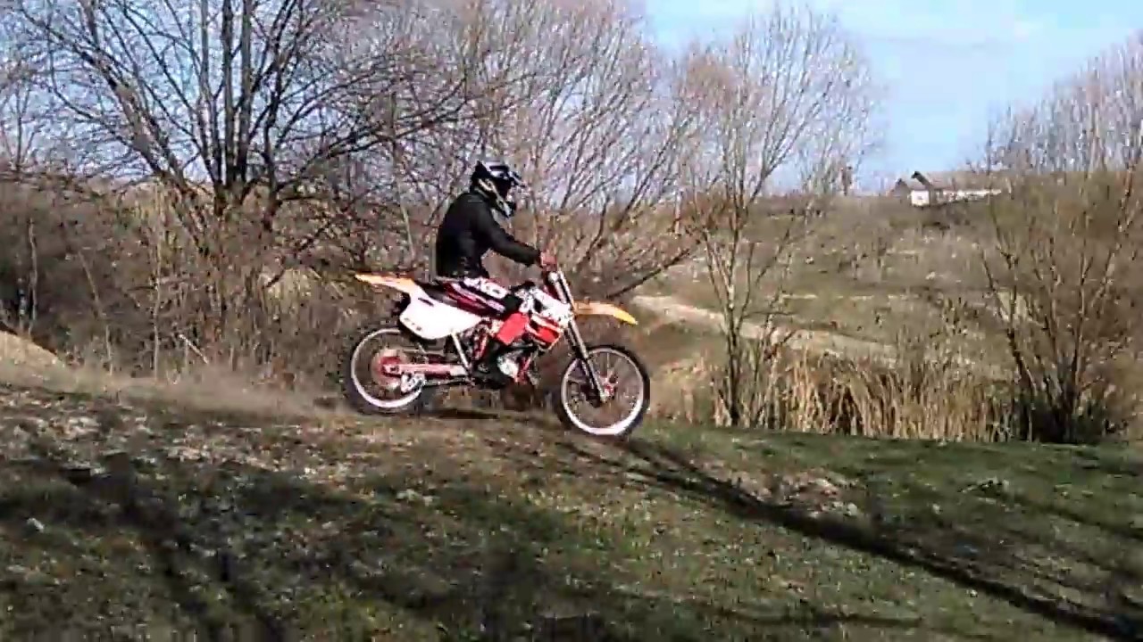 ktm 125 GS 1995 enduro trening