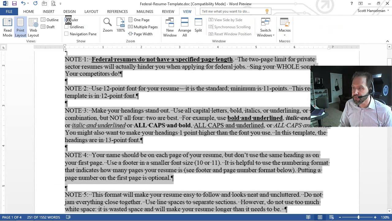 How to REALLY use Microsoft Word: Tabs and Indents