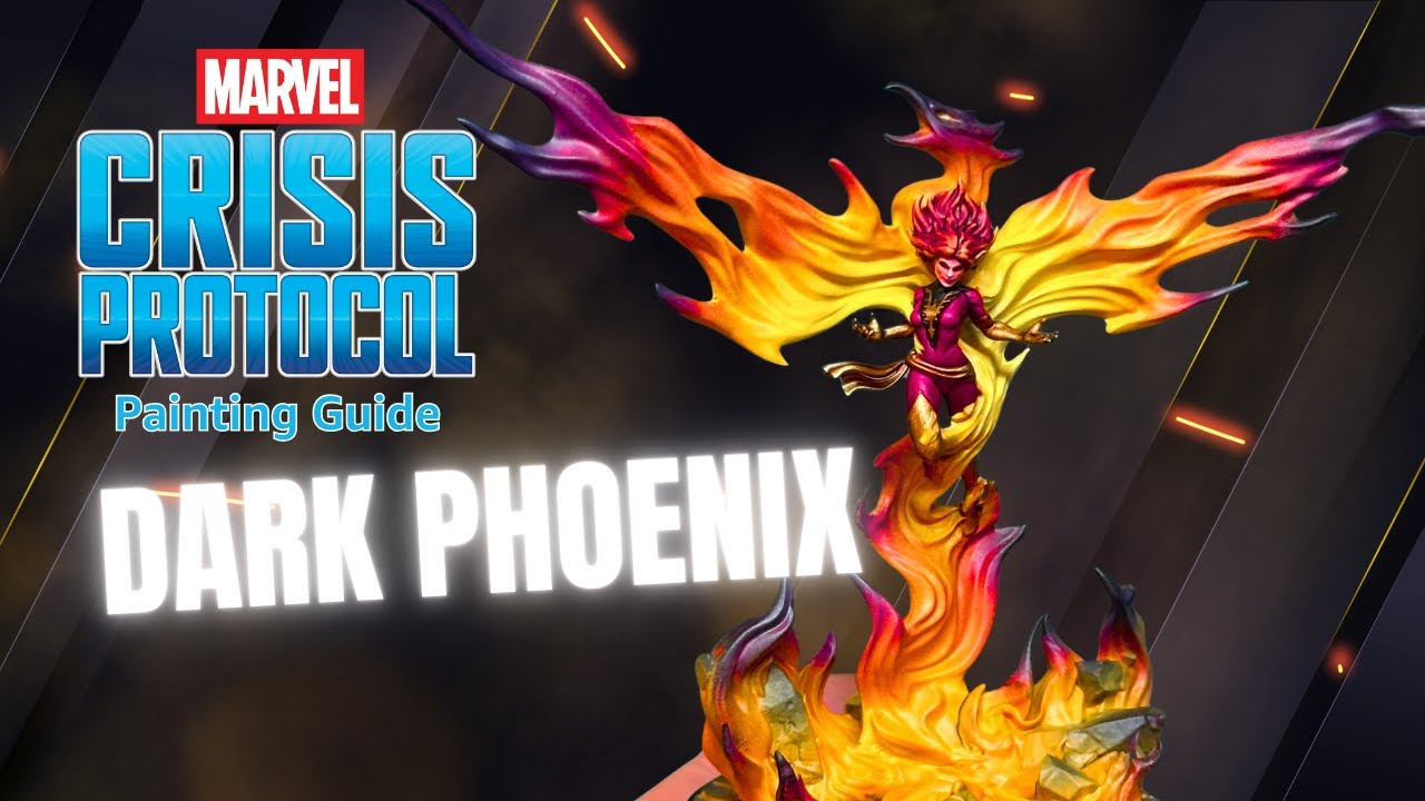 Marvel Crisis Protocol Painting Guide: How to Paint Dark Phoenix