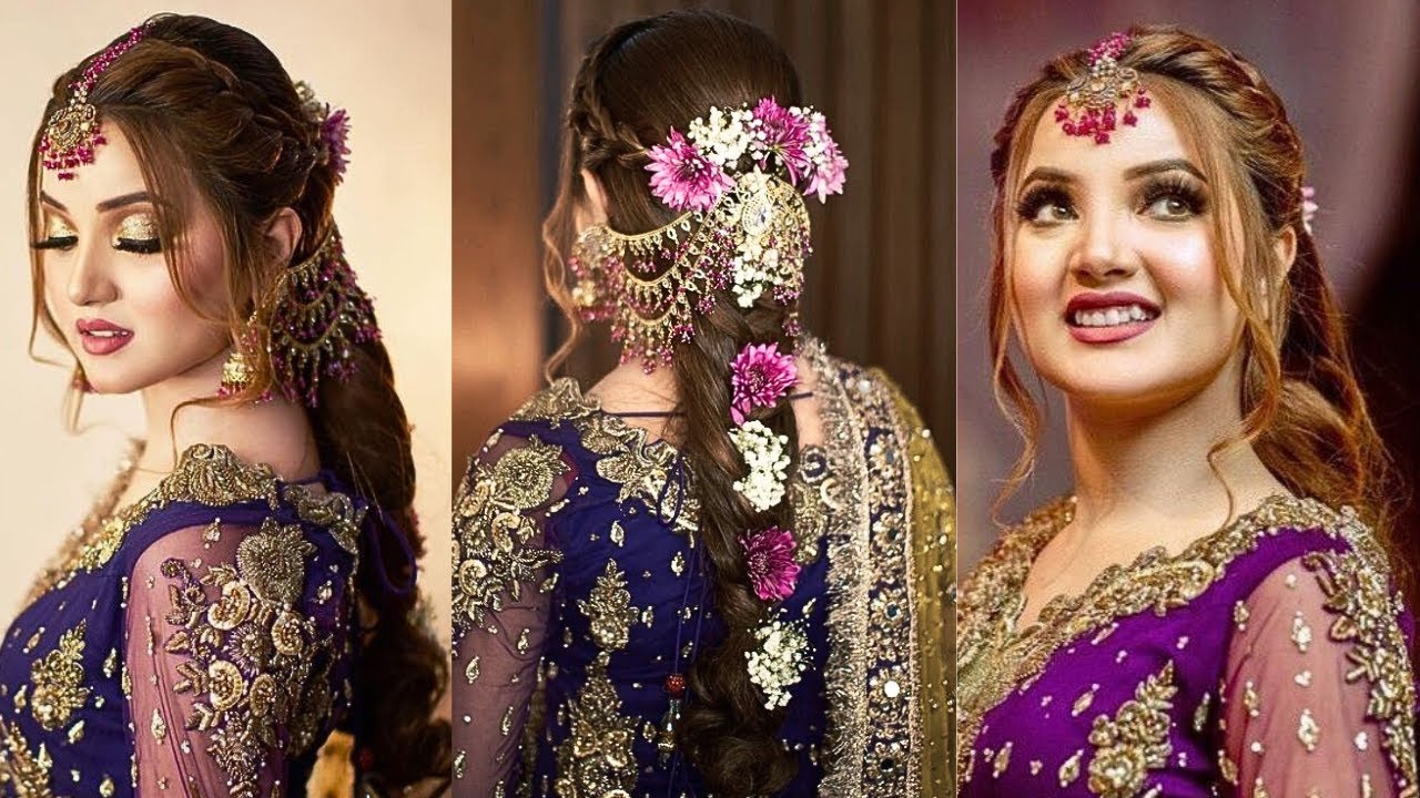 BRIDAL HAIRSTYLES || BRIDAL BUN||OPEN HAIRSTYLE || LATEST BRIDE HAIRSTYLES|Kashees bridal hairstyle