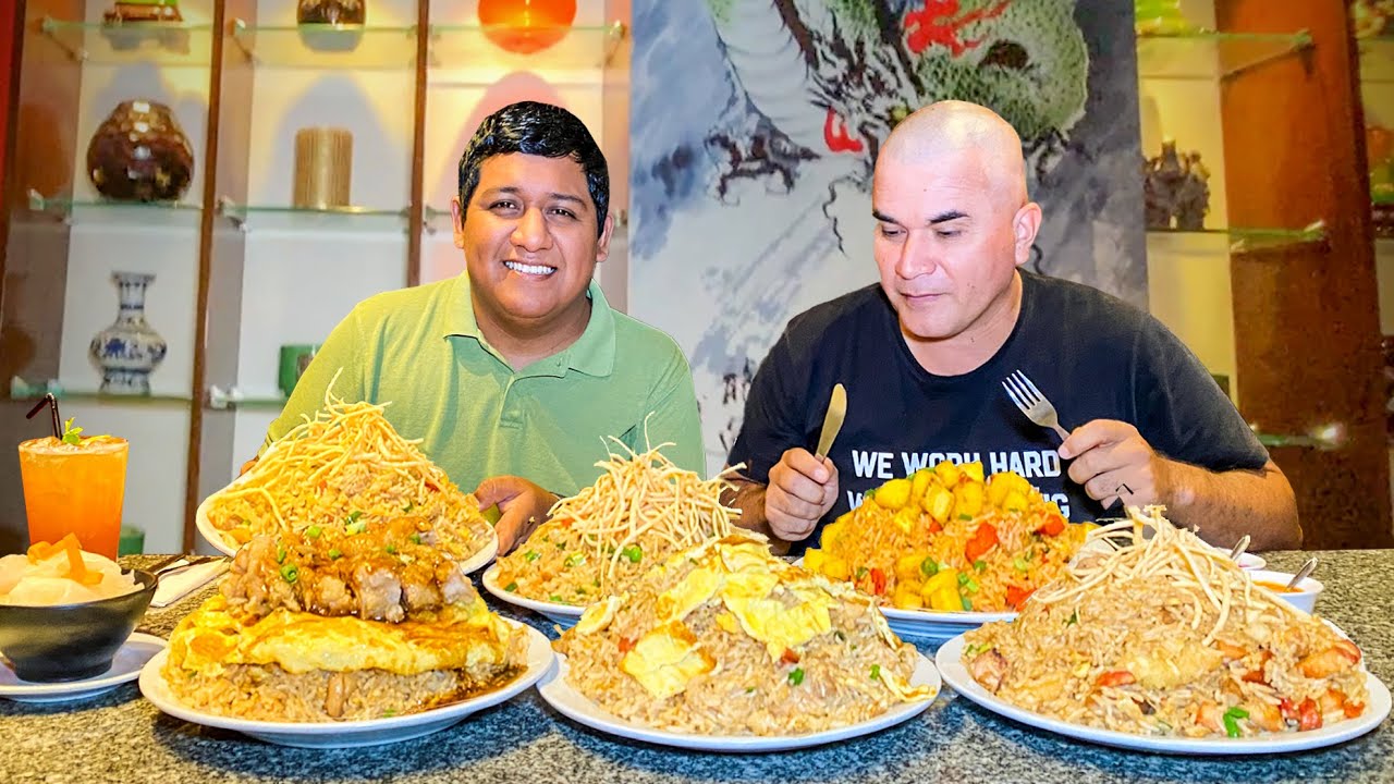 Festival de ARROZ CHAUFA 💚¿Cual será mejor? | Mi Receta Mágica Ft @DiloNomas