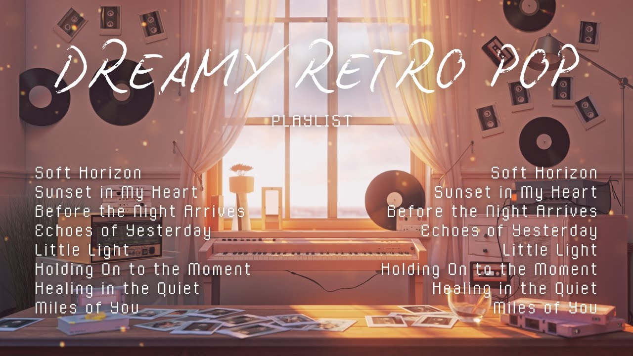 Men I Trust Inspired Dreamy Retro Pop 🌅 || Pastel Memory Room