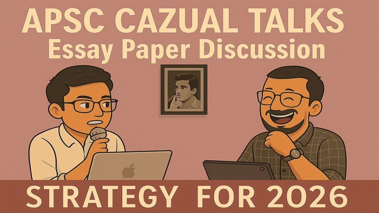 Unscripted APSC Cazual Talks II Ep. 2 II Essay Paper Discussion II Mind Map Education