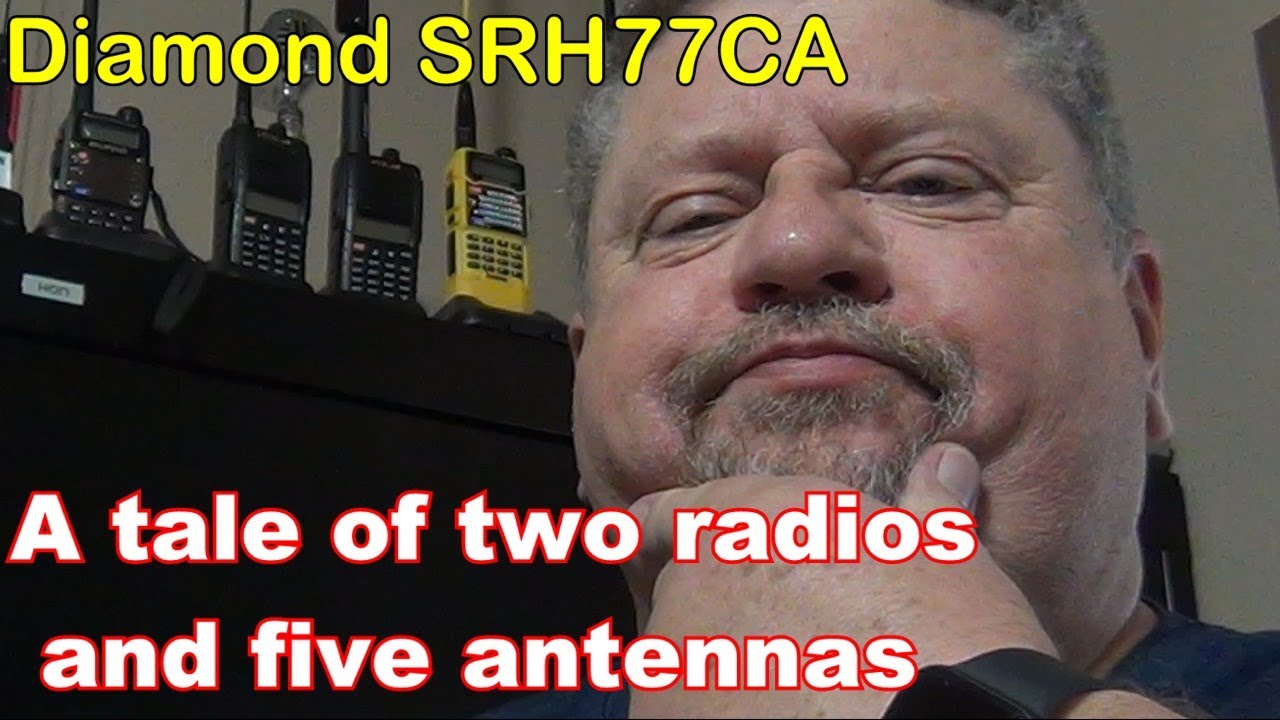Diamond (Original) SRH77CA 144/440 MHz. Dual-Band High Gain Handheld Antenna