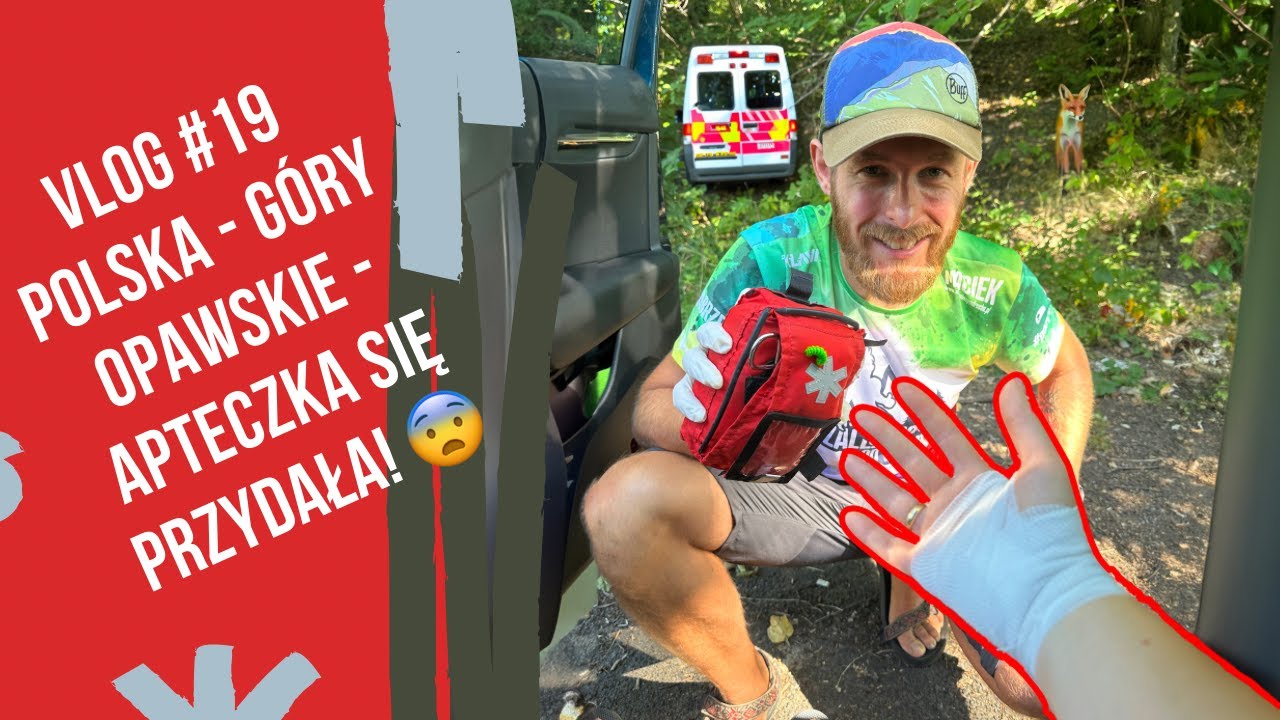 POLSKA || Góry Opawskie, Biskupia Kopa - apteczka w końcu się przydała  || VLOG#19