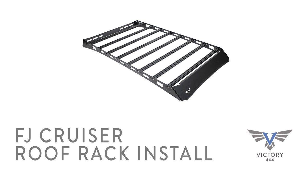 FJ Cruiser Roof Rack Install