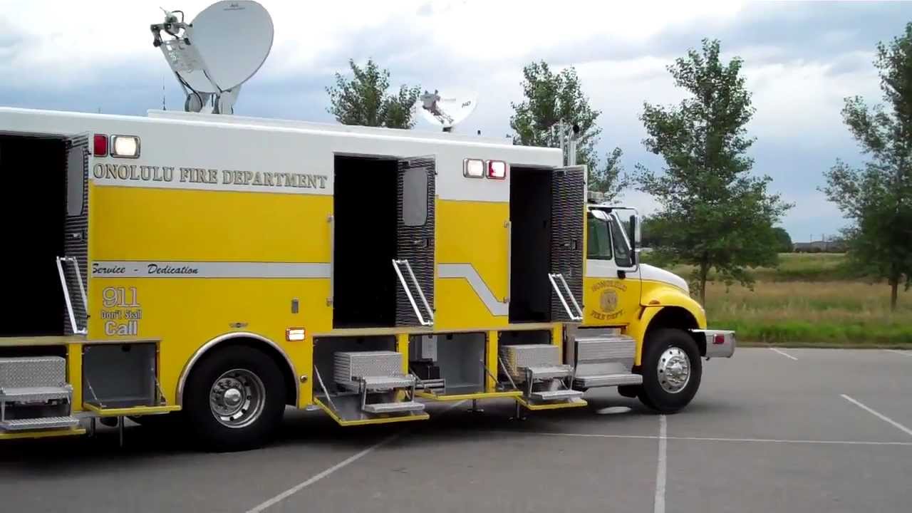 SVI Trucks - Command / Communications Truck Walk-Through for Honolulu Fire Department