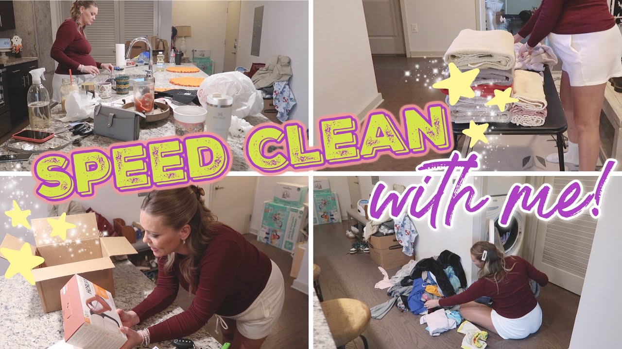 NEW! SPEED CLEAN WITH ME! CLEANING MOTIVATION 🧼