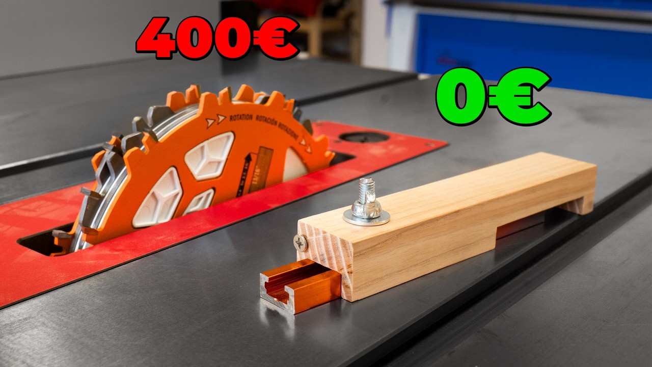 Costruisci questo accessorio FAI DA TE per fare incastri perfetti nel legno - Falegnameria