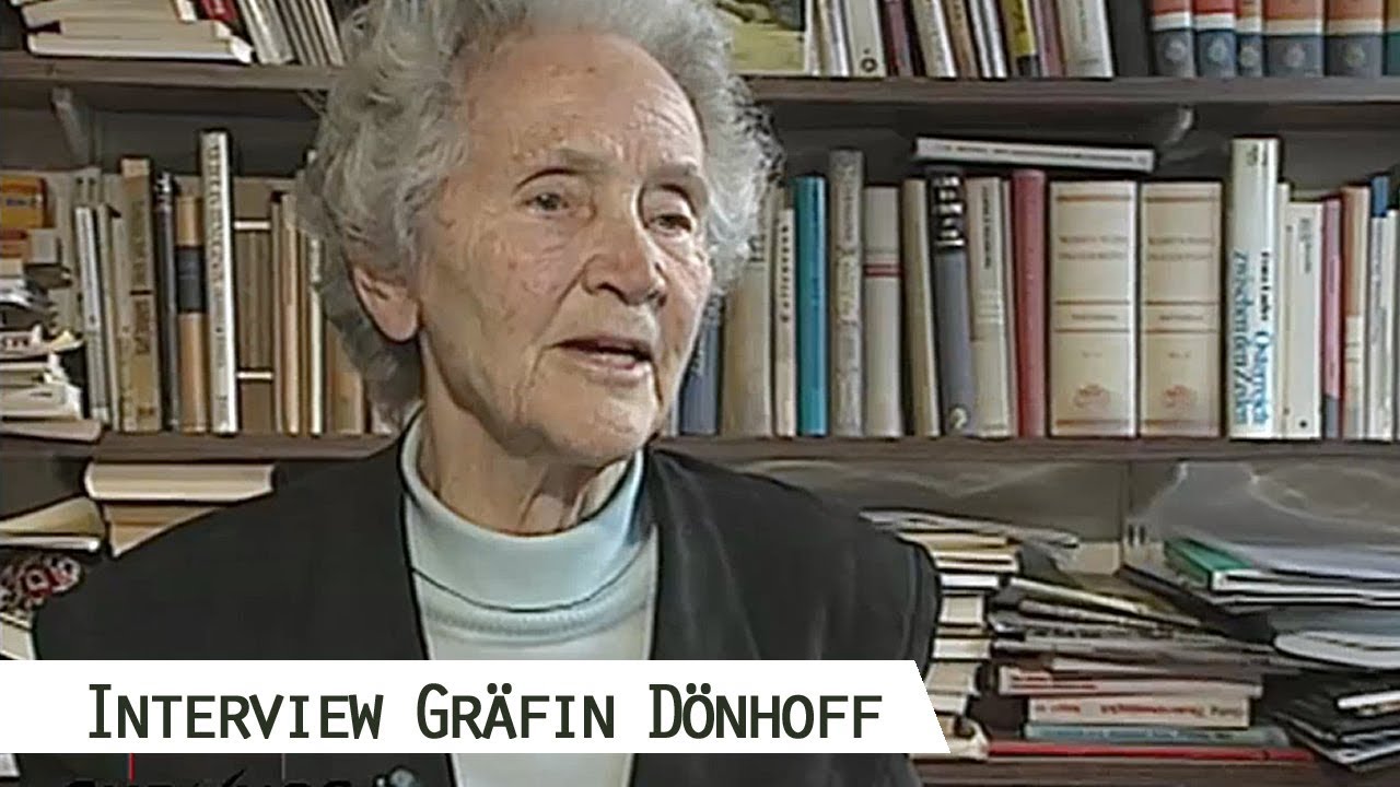 Marion Gräfin Dönhoff über ihre Flucht vor der Roten Armee