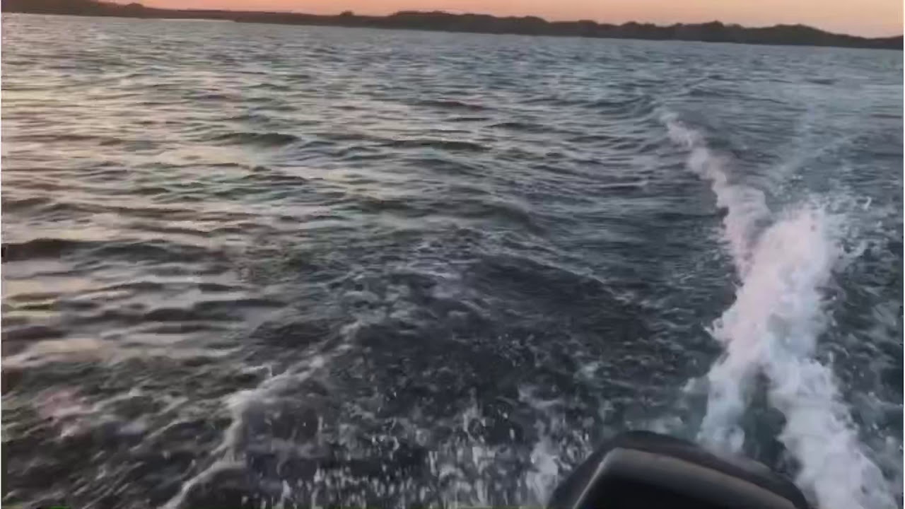 On the water test 1436 LT Alumacraft Jon boat 15hp Mercury on the water test