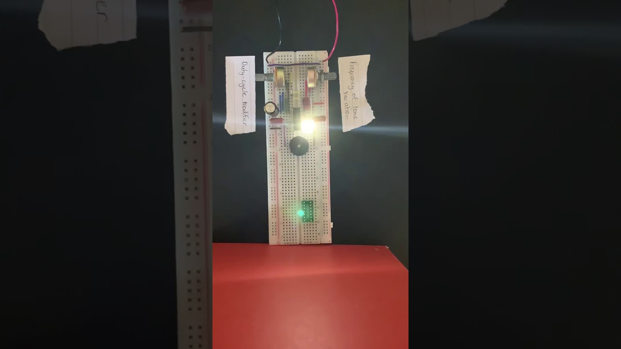 EGB240 Assignment 1A Completed buzzer demonstration