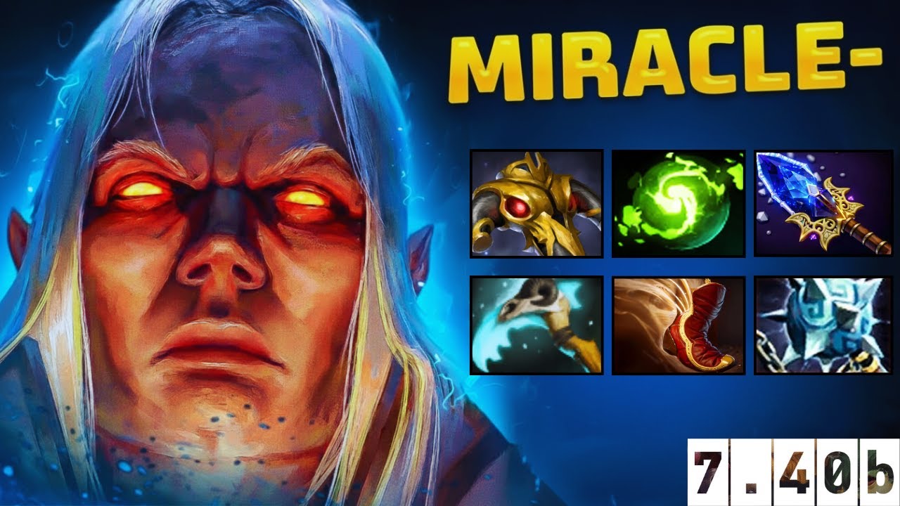 MIRACLE- INVOKER 1v9 SMURFING 🤯 | ЧИСТОЕ МАСТЕРСТВО, БЕЗ ПОЩАДЫ | 7.40b