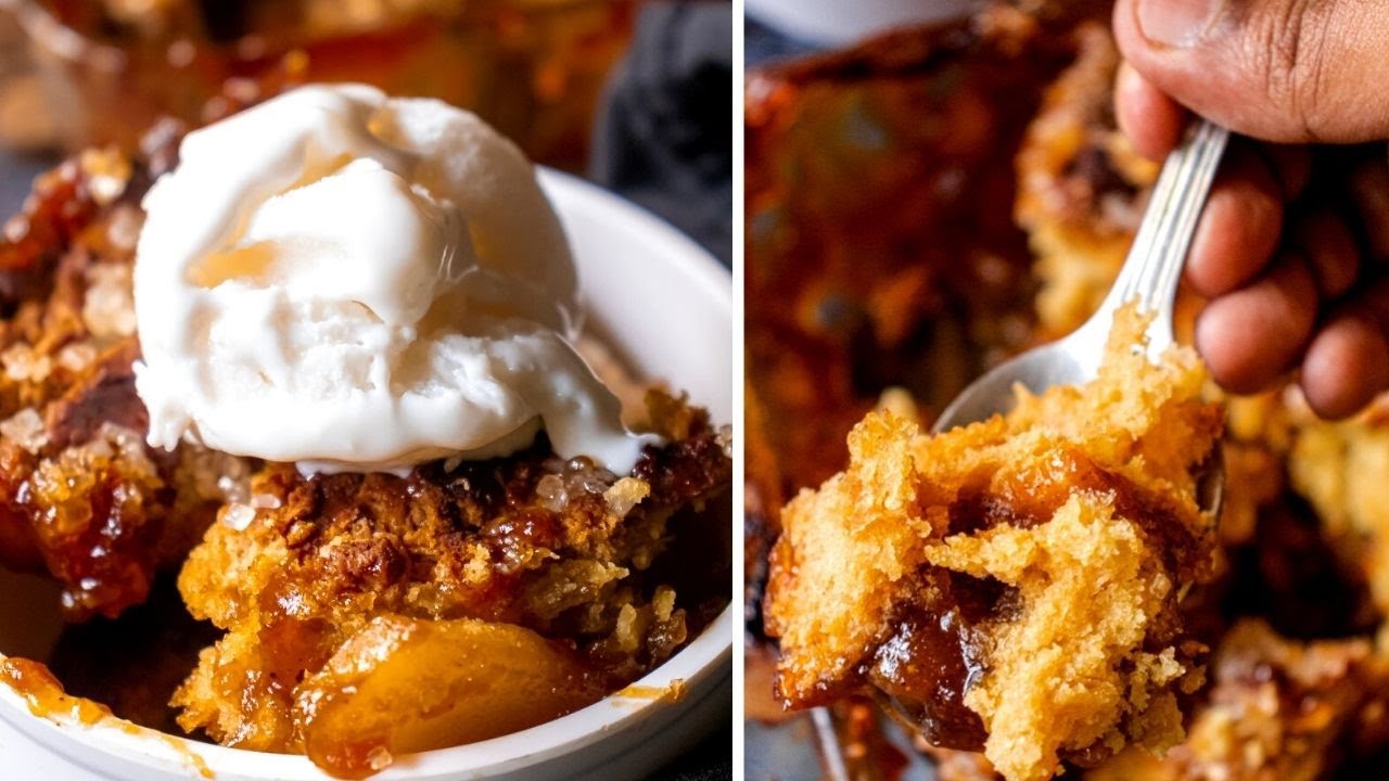 Southern Sweet Potato Cobbler - Most Comforting Southern Dessert
