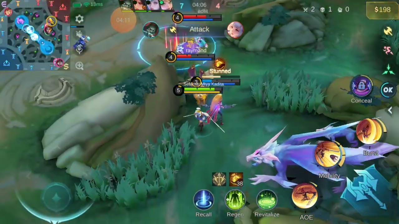 Selamat Miya Kadita Moba Legends 5v5 Fanny 