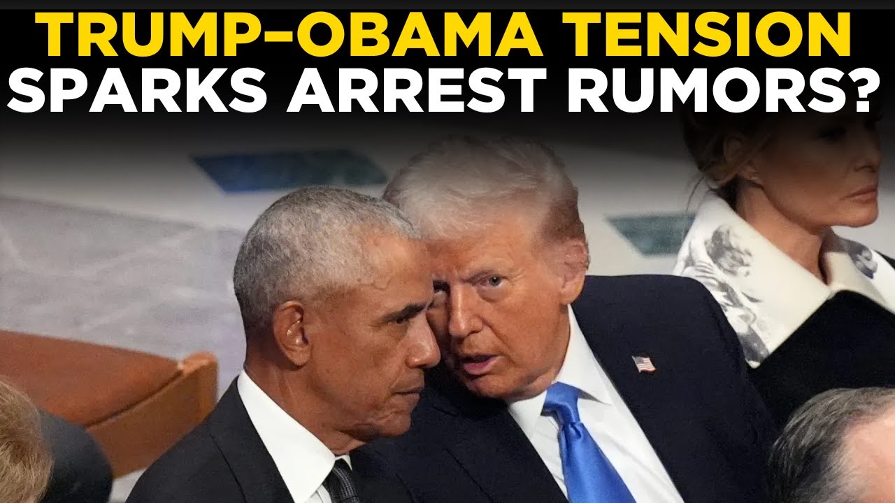 Obama Arrest News LIVE | Trump–Obama Tensions Spike as New Remarks Ignite Political Firestorm