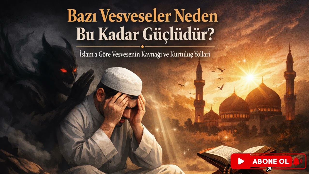 Bazı Vesveseler Neden Bu Kadar Güçlüdür? | İslam’a Göre Vesvesenin Kaynağı ve Kurtuluş Yolları