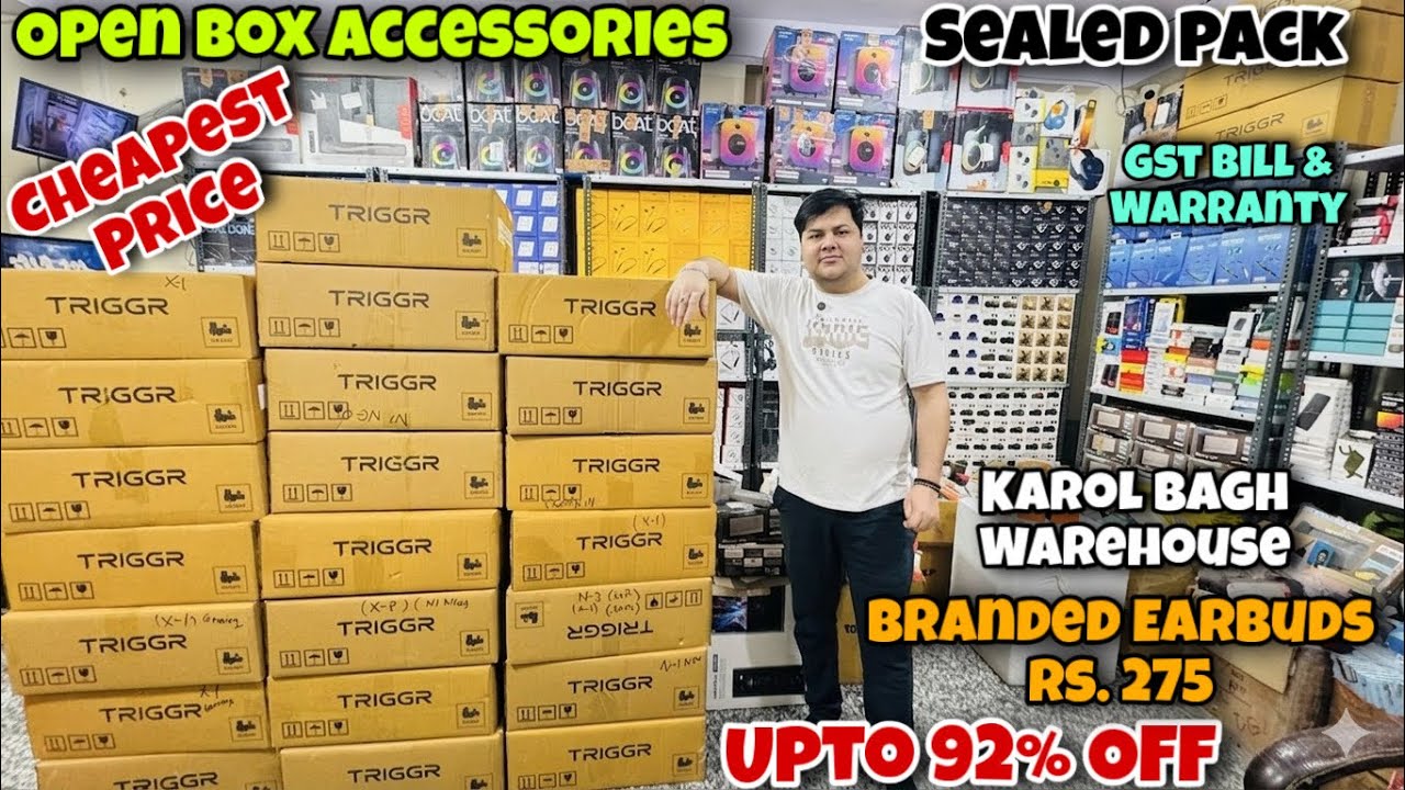 Open Box Accessories @ 92% OFF | 100% Original | Cheapest Price | Hidden Warehouse | Capital Darshan