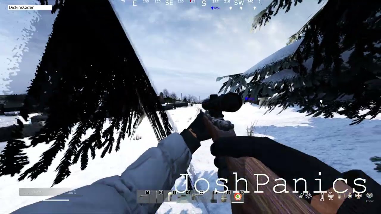 Looting the gas zone Winter Cherno