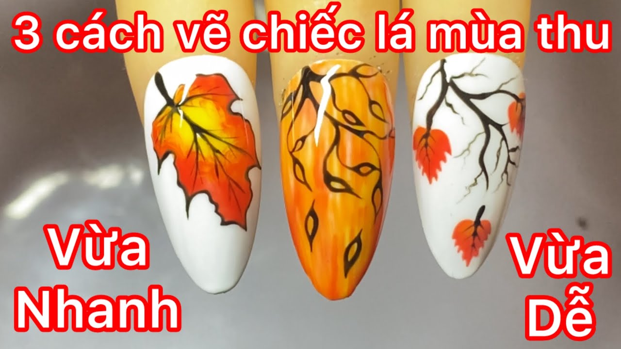 3 cách vẽ design mẫu lá phong mùa thu cơ bản