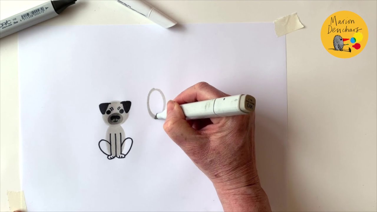 Let's Draw...Dogs with Marion Deuchars