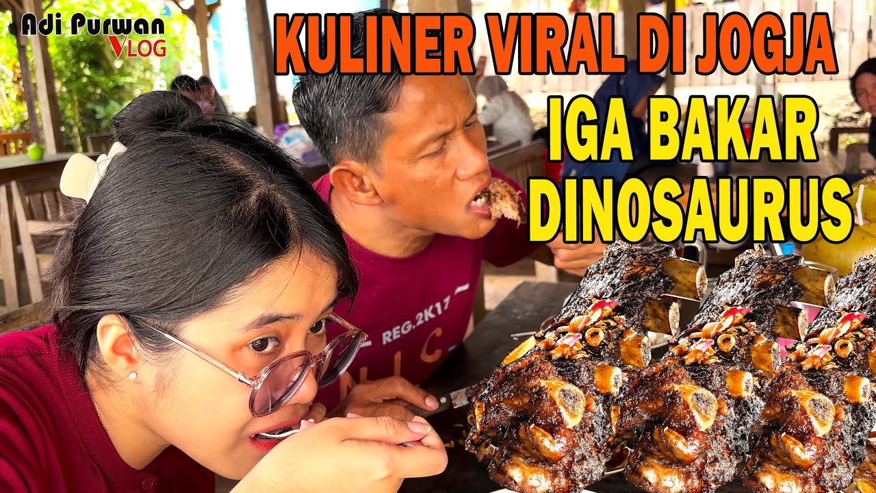 VIRAL DI JOGJA !! Iga Bakar Dinosaurus Murah Banget Rasanya JOSS MARKOJOS | Sop Dan Sate Pak Bayu