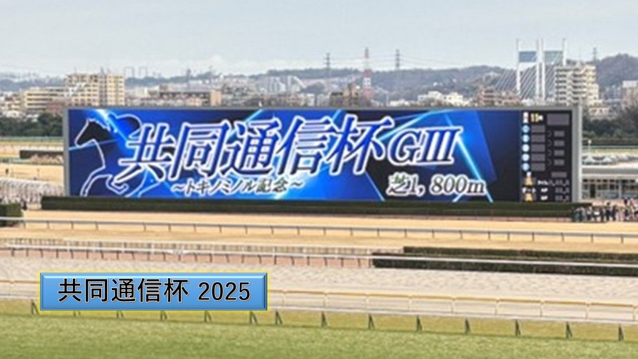 2025年 共同通信杯 | マスカレードボール | カラマティアノス | リトルジャイアンツ | 現地レース映像 | 東京競馬場 | スマシ観戦