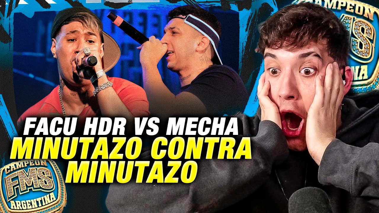 😱DE MINUTAZO EN MINUTAZO EN ESTE BATALLÓN 😱MECHA VS FACU HDR FMS ARGENTINA FINALS 🇦🇷♥️💙 BRUTAAAL