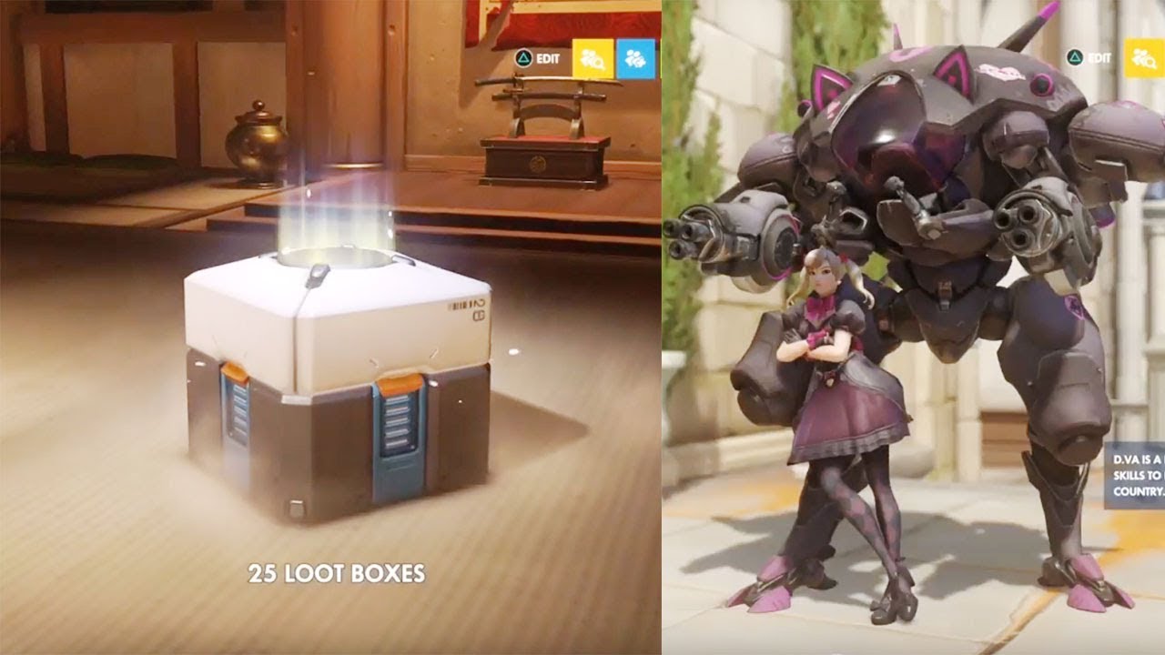 ASMR Opening 25 Loot boxes on Overwatch (Whispered)
