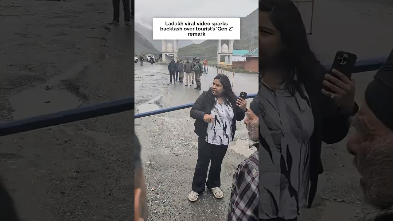Ladakh viral video: Tourist&rsquo;s &lsquo;Gen Z&rsquo; remark and breach of security sparks backlash