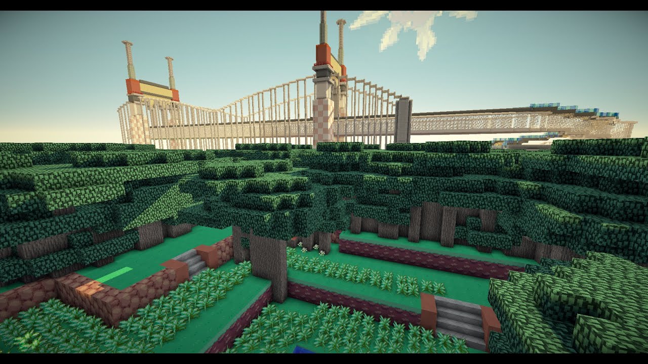 Pokemon Unova in Minecraft - Castelia City =|= Route 4 =|= Nimbasa City