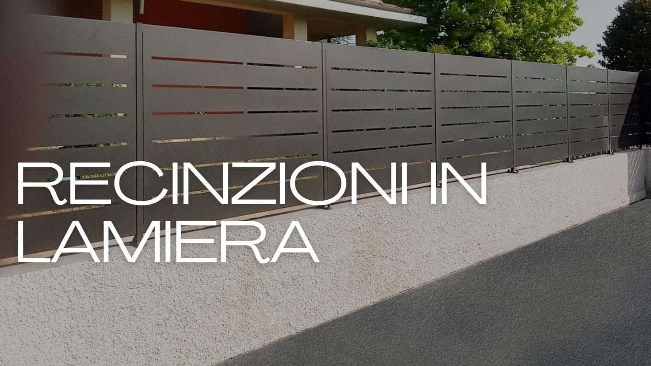 Pannelli per recinzione in lamiera, punti di forza e dettagli di un prodotto top di gamma