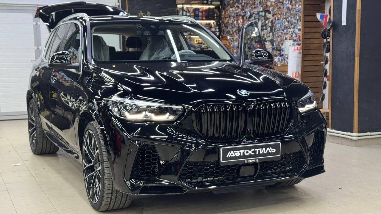 Замена акустики в BMW X5 G05 . Audio system Match for BMW - stage 1