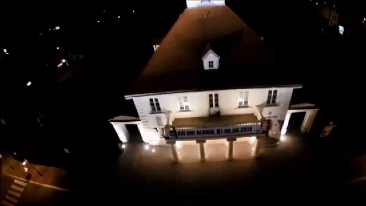 Błonie z lotu ptaka.        Błonie from the air.