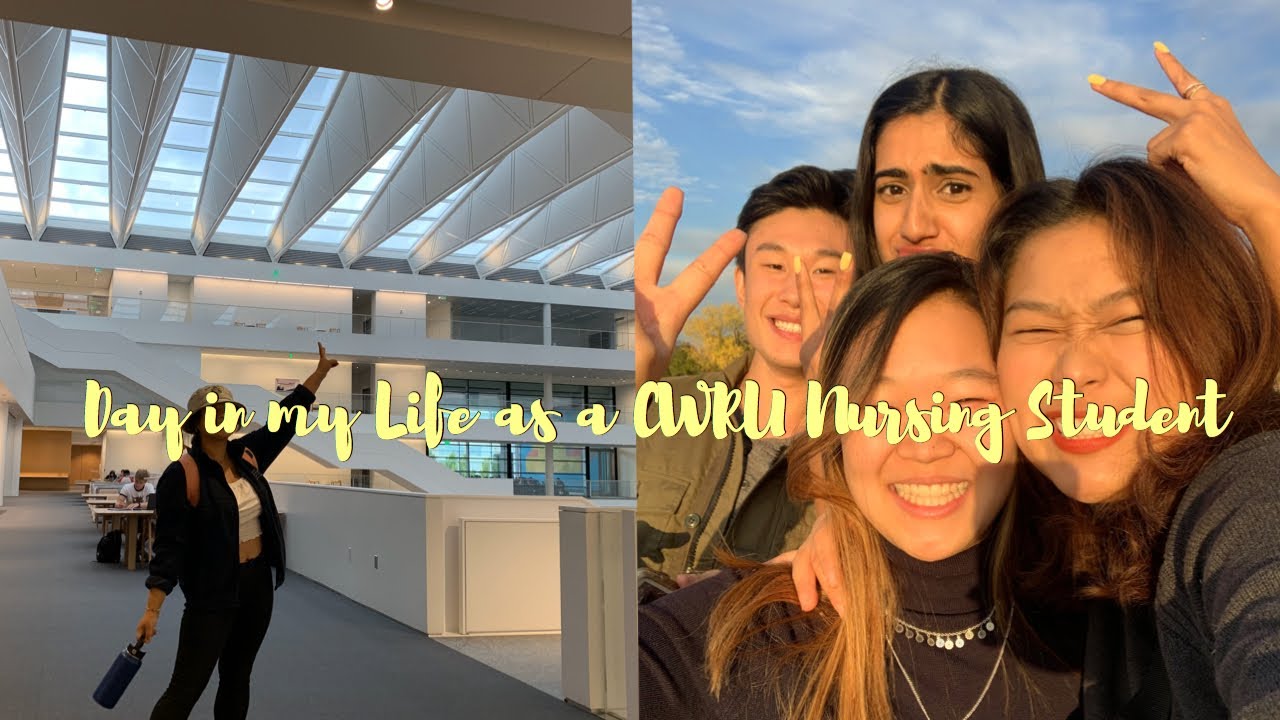 Day in my life as a Case Western Reserve University nursing student... College VLOG #4