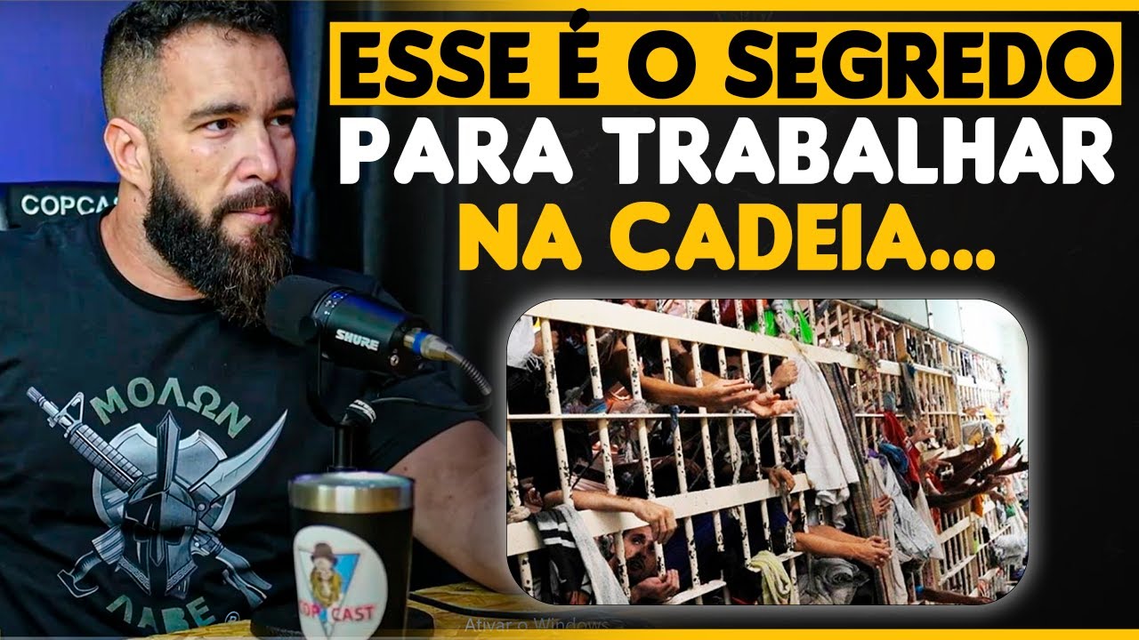 MEU PRIMEIRO DIA NA CADEIA FOI ASSIM... | Thiago Sparta - Policial Penal | copcast