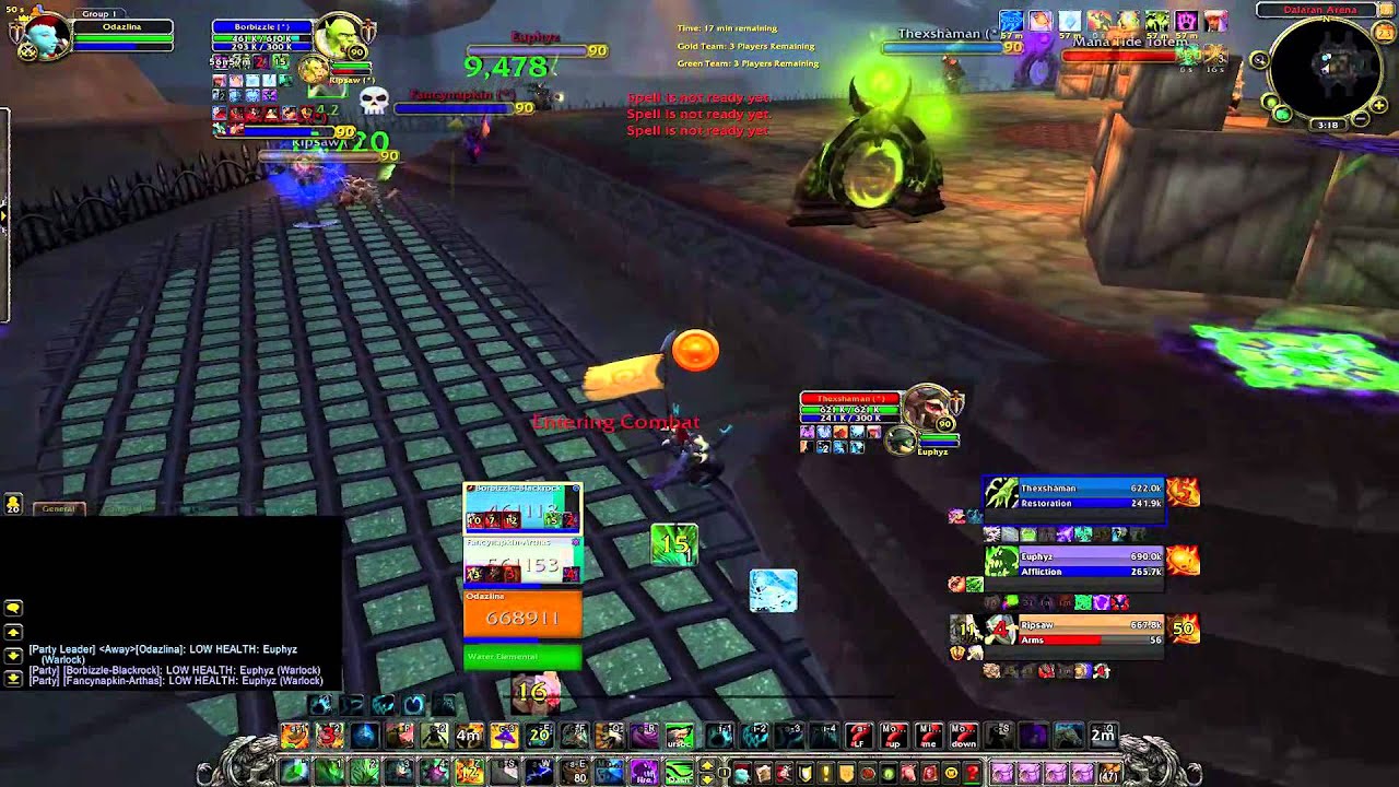 Ok.. WoW 5.4.8 Resto Druid PvP