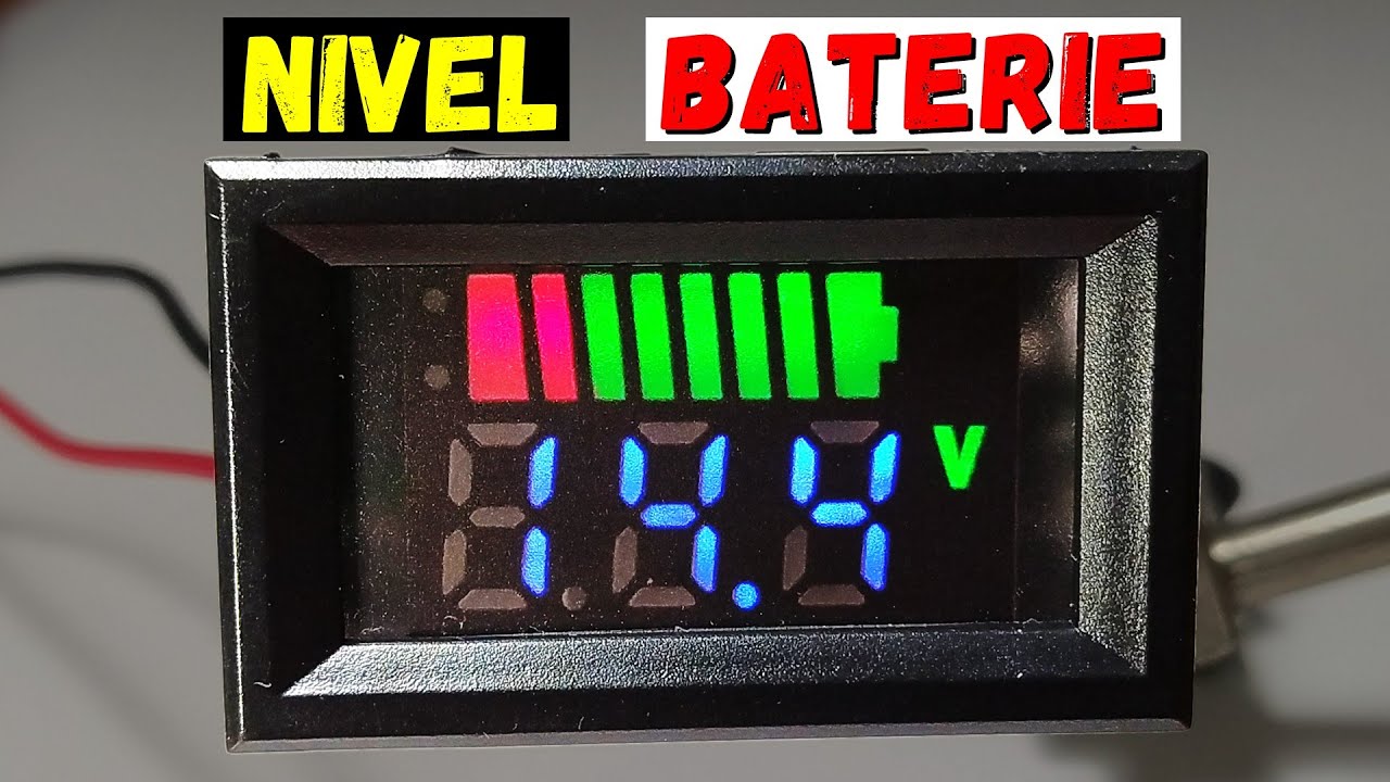 Indicator de panou cu display LED pentru nivel baterie / Analiză electronică și testare practică