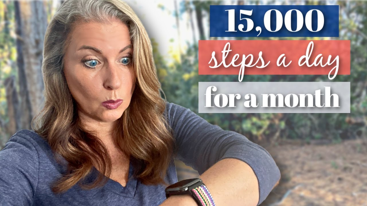 I tried getting 15,000 steps a day for a month, here's what happened...