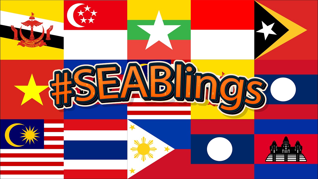 SEABlings = Southeast Asia and siblings (˶˃ ᵕ ˂˶)😍 #benderamalaysia #asean