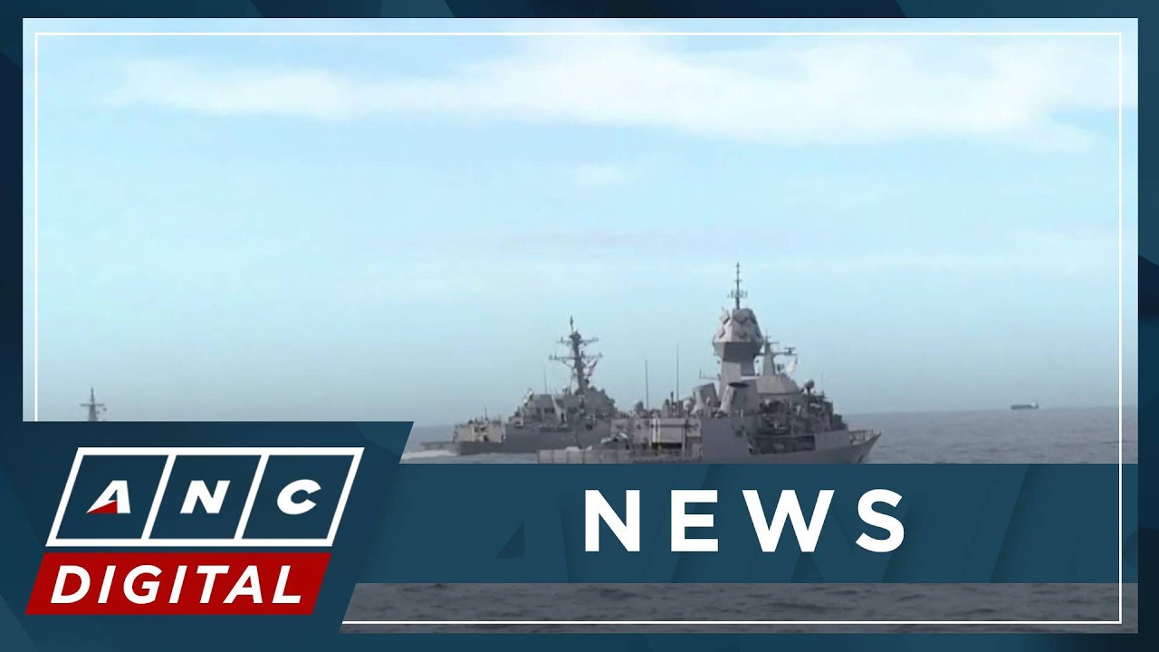 Chinese warships shadow PH-US-Australia maritime drills in the West Ph Sea | ANC