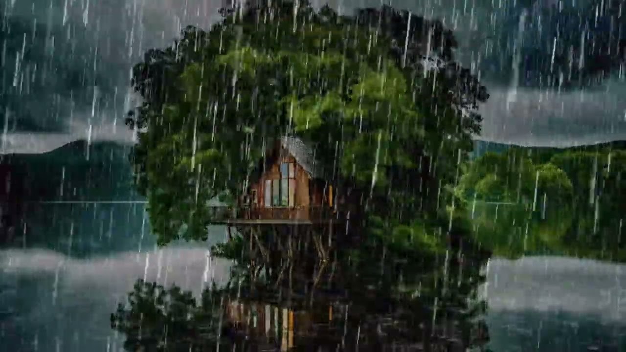 INSOMNIA HEALING [peaceful & soothing] Music for DEEP SLEEP - Heavy Rain